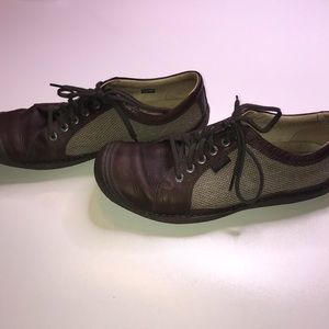 Keen Denver Mens Sz 13 Brown Leather Canvas